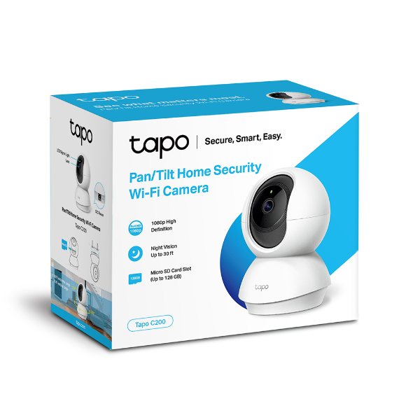 CÂMERA DE MONITORAMENTO 360º - TAPO C200