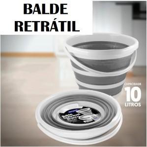 BALDE RETRÁTIL - 10 LITROS