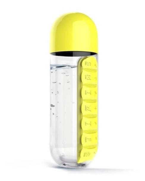 GARRAFA PORTA COMPRIMIDOS 600 ML