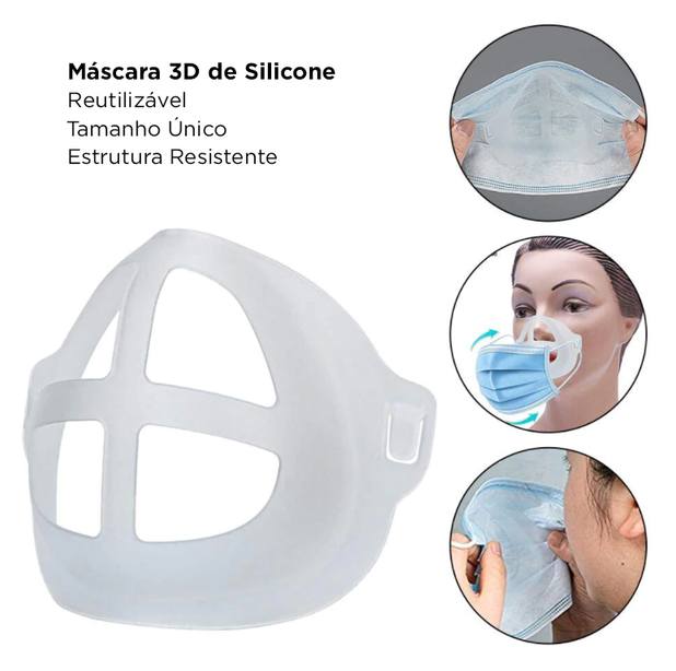 SILICONE 3D PARA MÁSCARAS